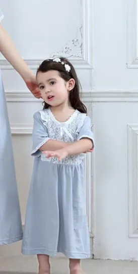 2019 new model princess sleepwear for girls nightgown for children girls sleepwear