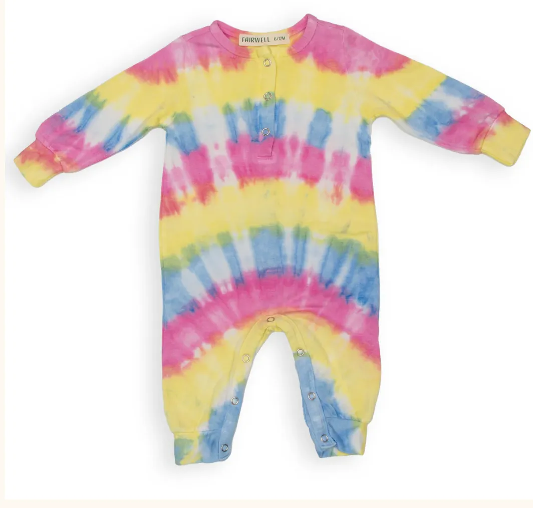 Clutch Onesie, in Pastel Party