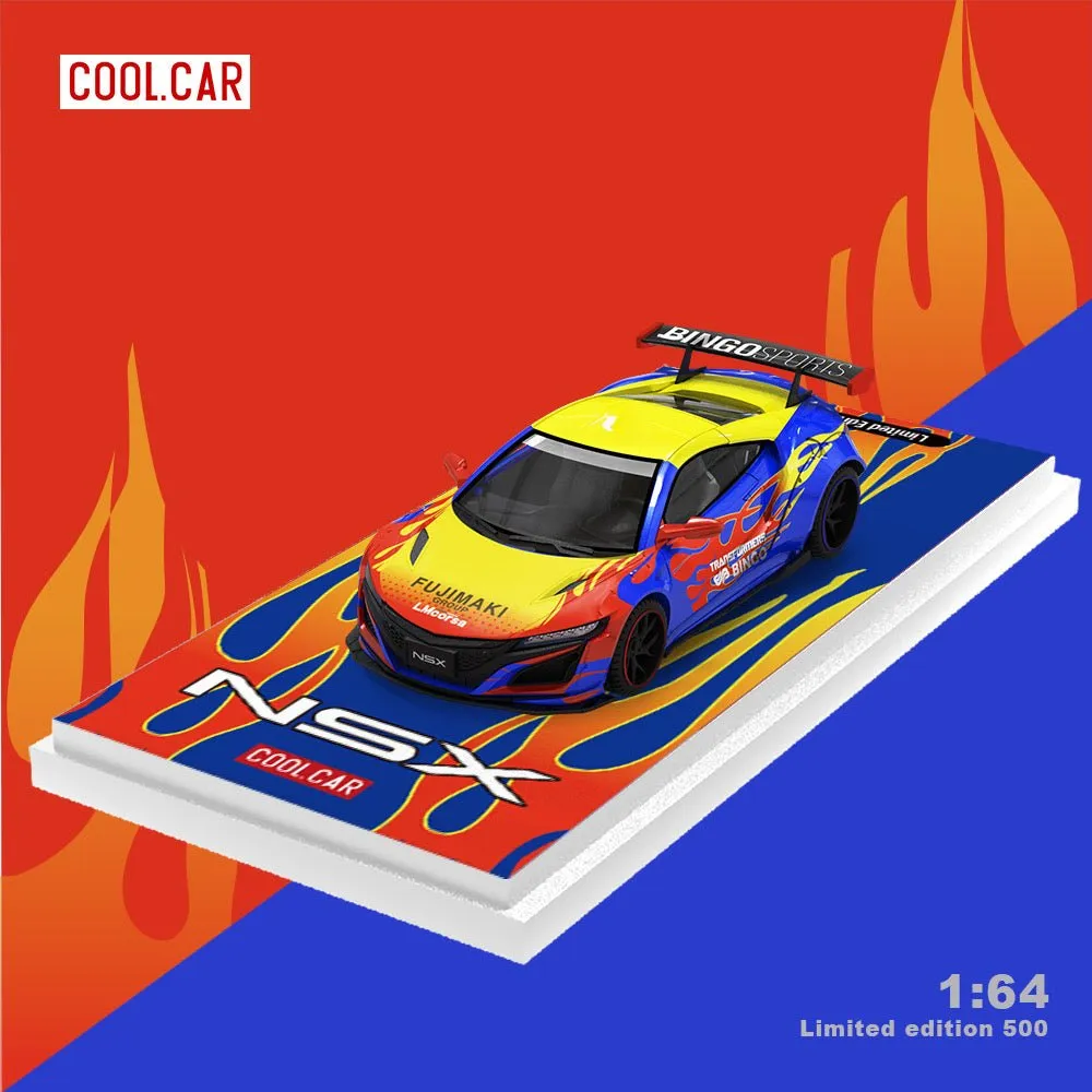Cool Car - 1:64 Honda NSX Warfire supercar diecast model - Warfire supercar Livery Ordinary CC641621