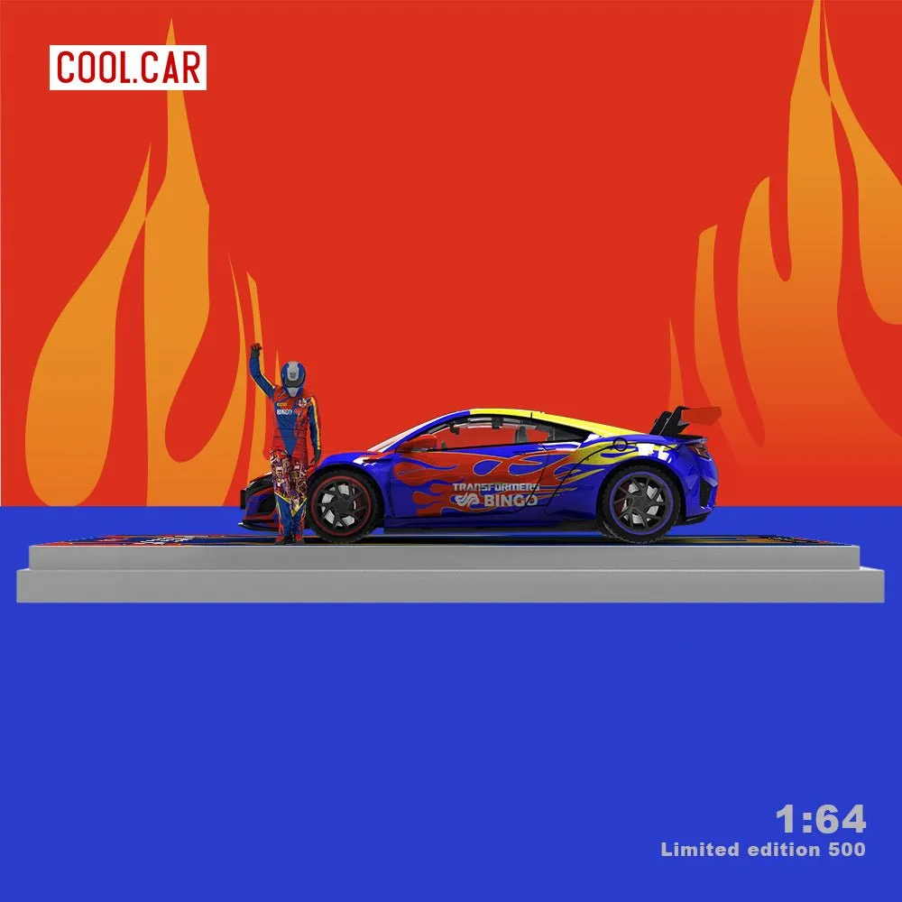Cool Car - 1:64 Honda NSX Warfire supercar diecast model - Warfire supercar Livery Ordinary CC641621