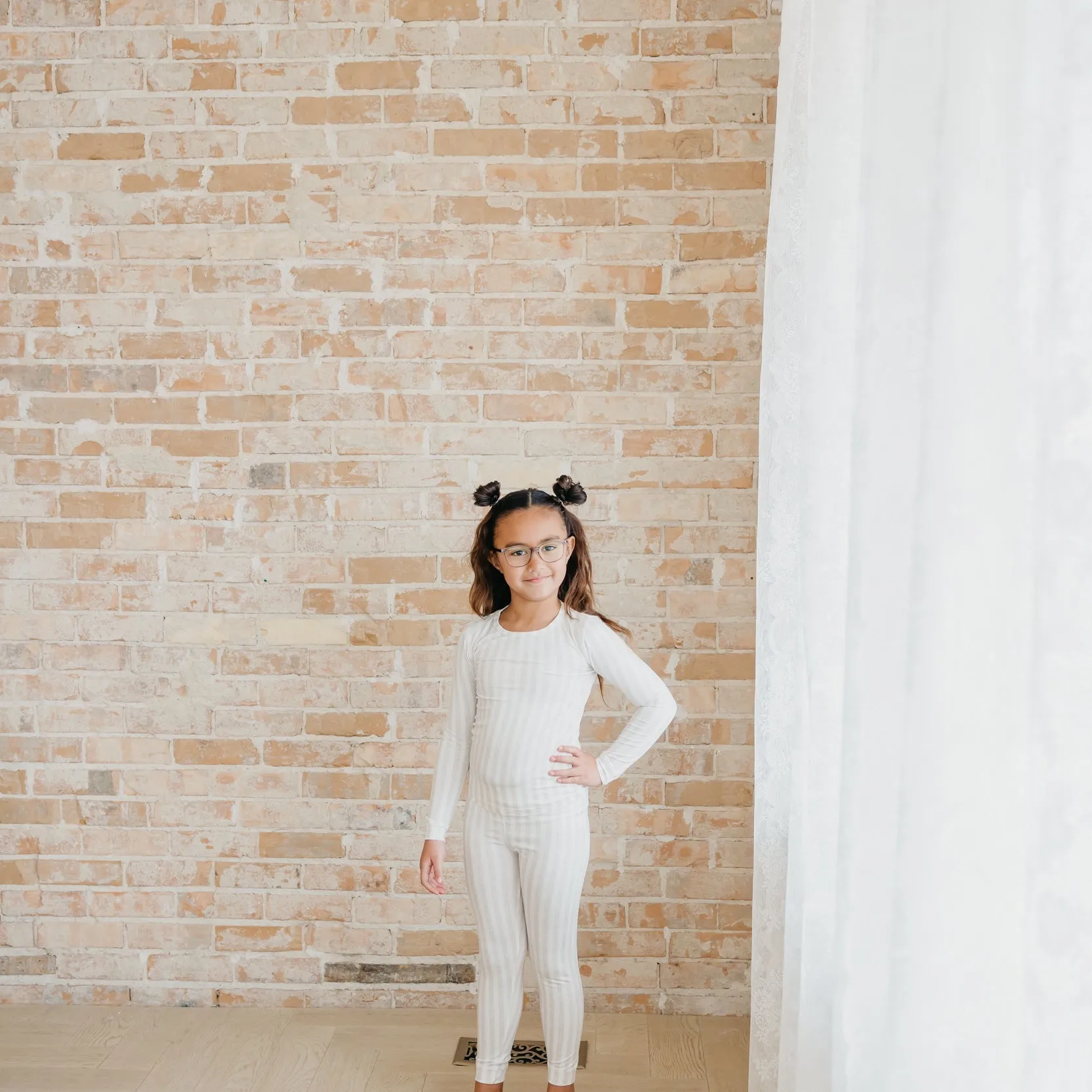 Copper Pearl 2-Piece Long Sleeve Pajama Set | Coastal