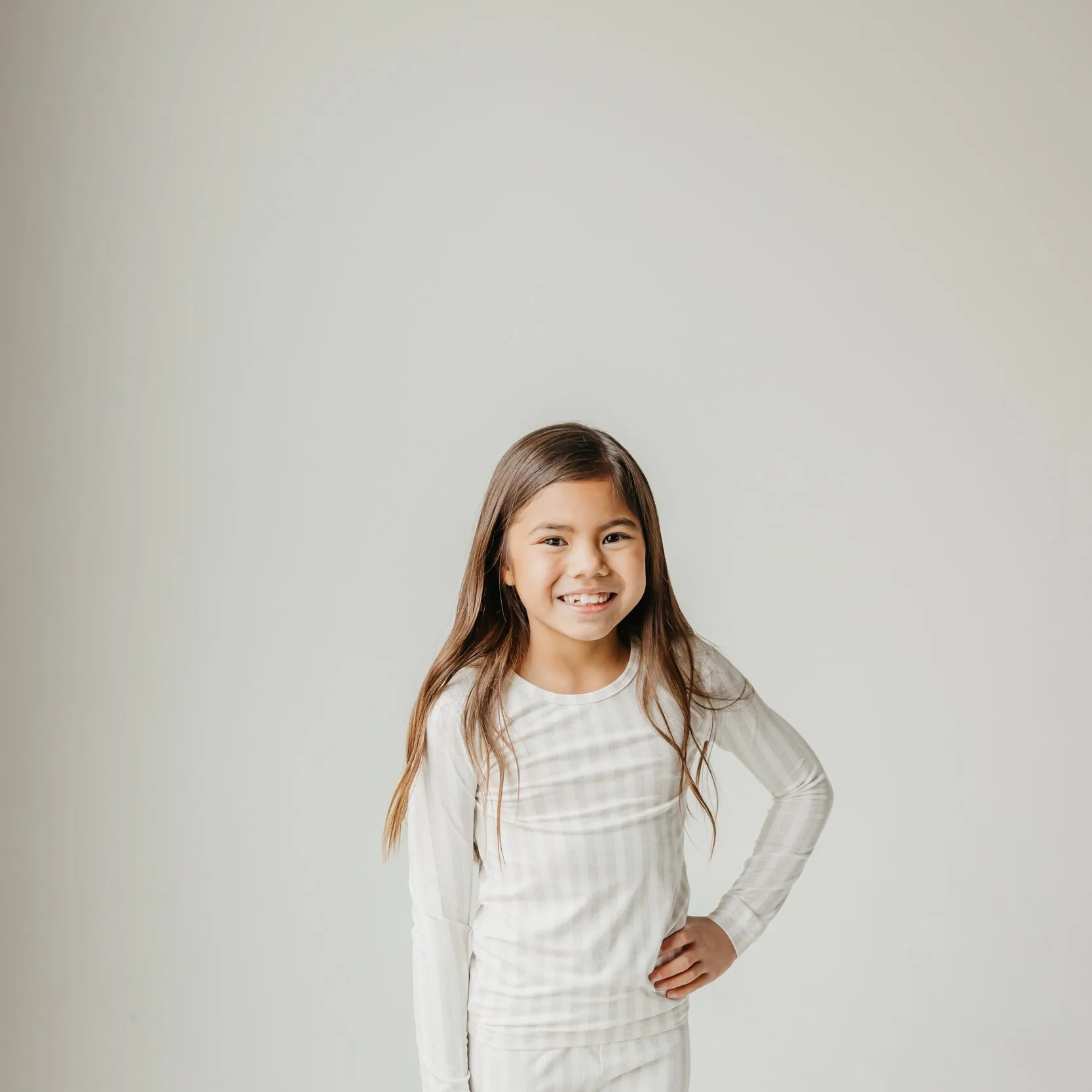 Copper Pearl 2-Piece Long Sleeve Pajama Set | Coastal