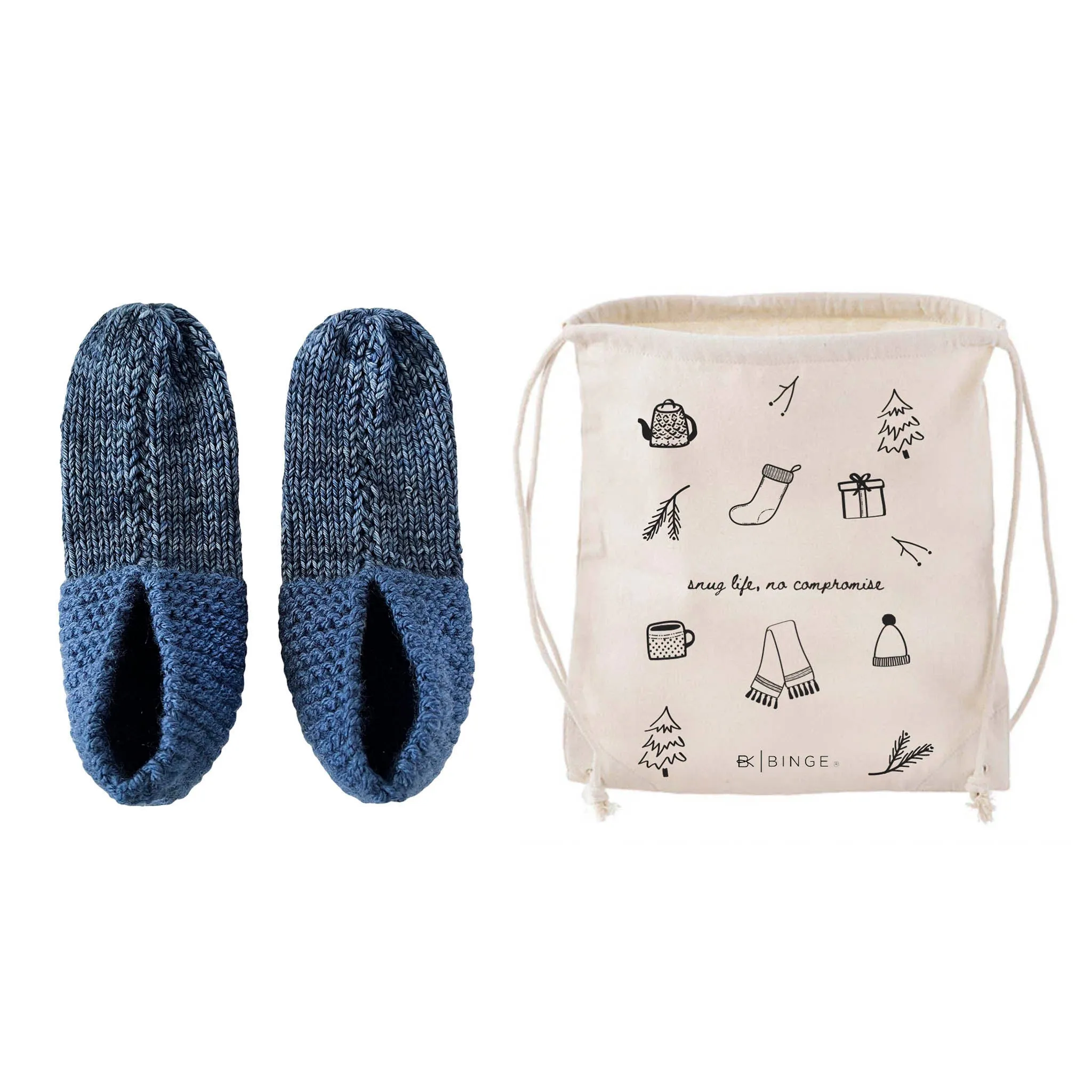 GIFT SET #1: Ballerina Socks   Snug Pouch