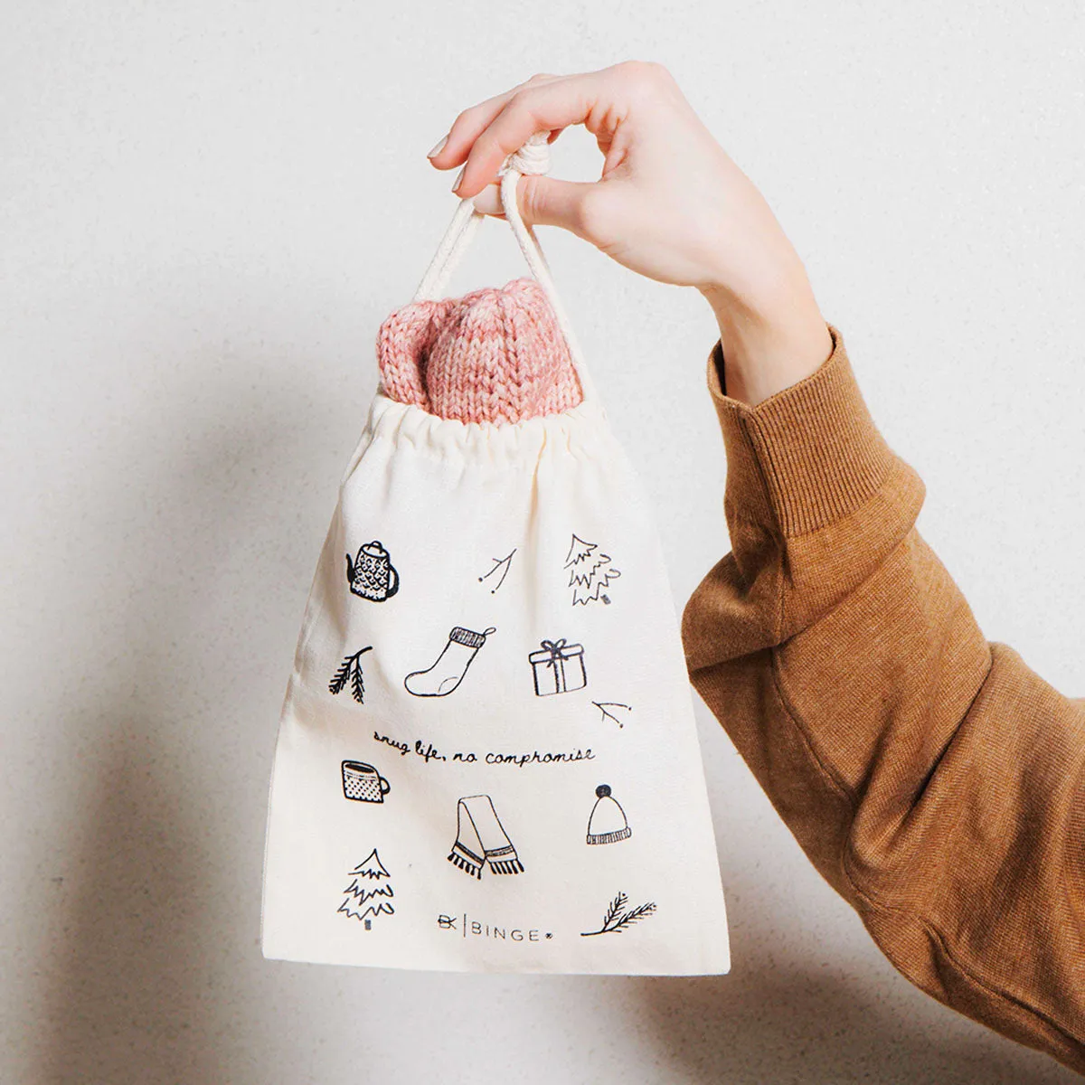 GIFT SET #1: Ballerina Socks   Snug Pouch