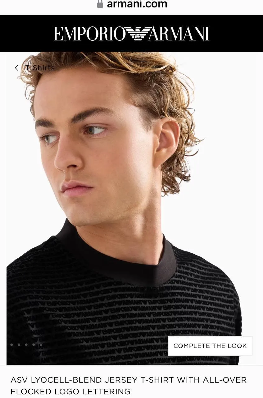 GoatLv® - Emporio Armani T-Shirt 001