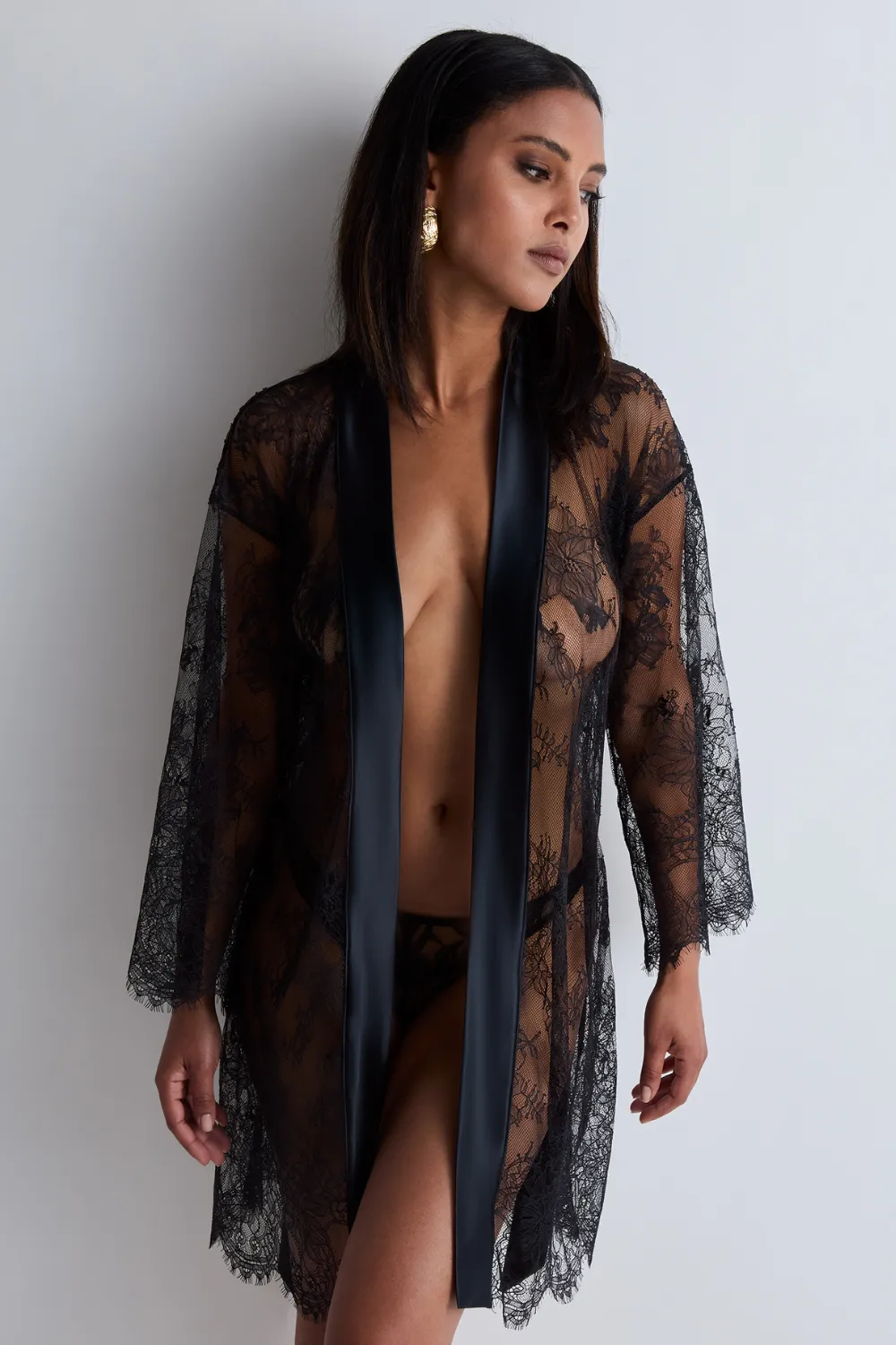 Histoire D’un Soir Lace Kimono