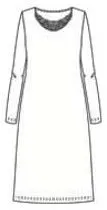Hope Long Sleeve Nightgown (in stock, 3-day dispatch)