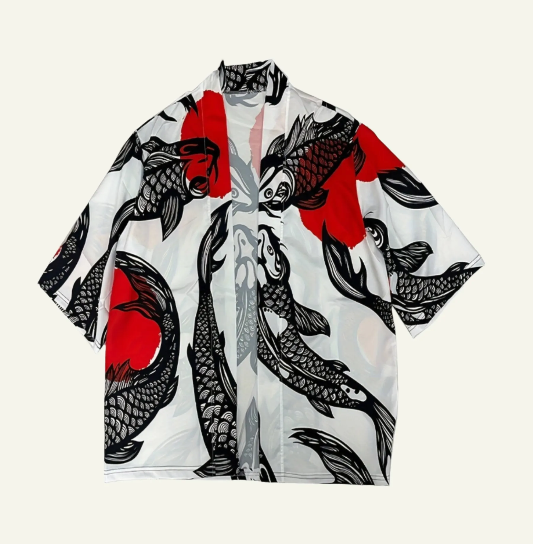 Light and Transparent Koi Kimono