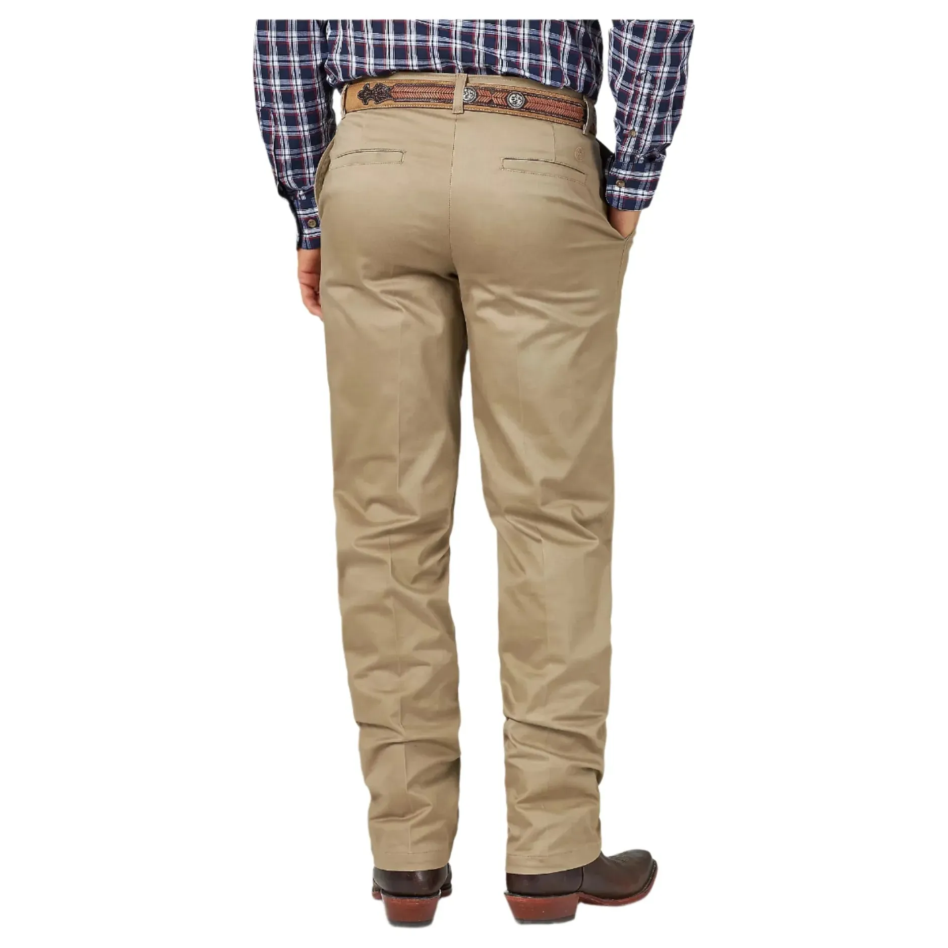 Men's Wrangler Casuals® Flat Front Relaxed Fit Pants 1000096KH