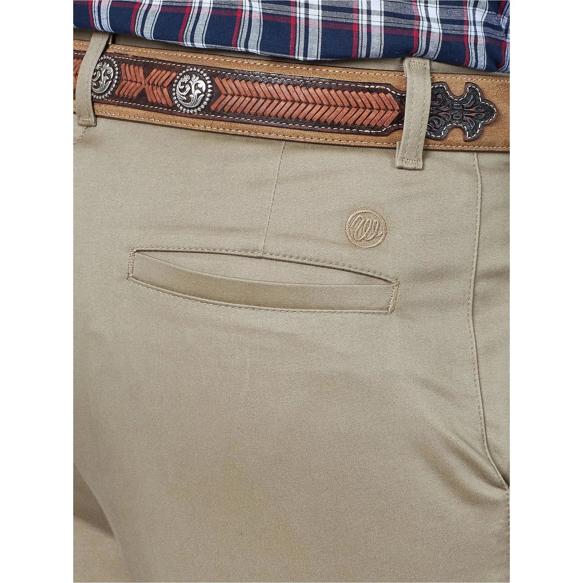 Men's Wrangler Casuals® Flat Front Relaxed Fit Pants 1000096KH