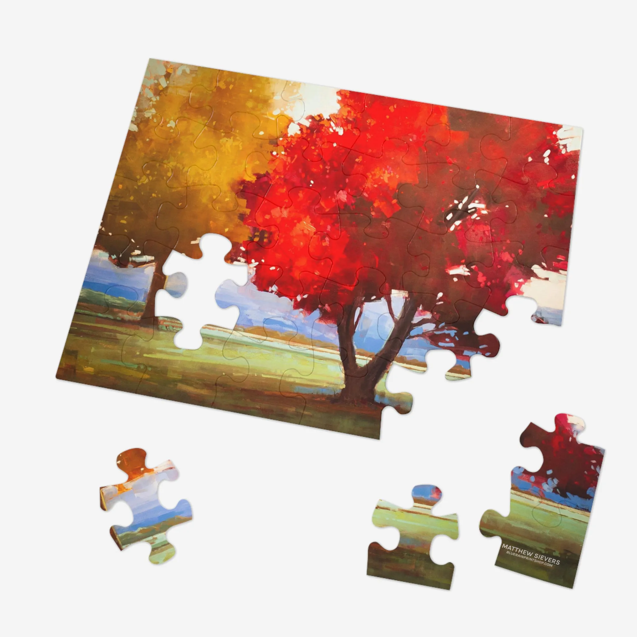 Misty Morning Jigsaw Puzzle
