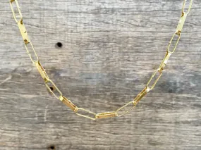 Paper Chain Necklace
