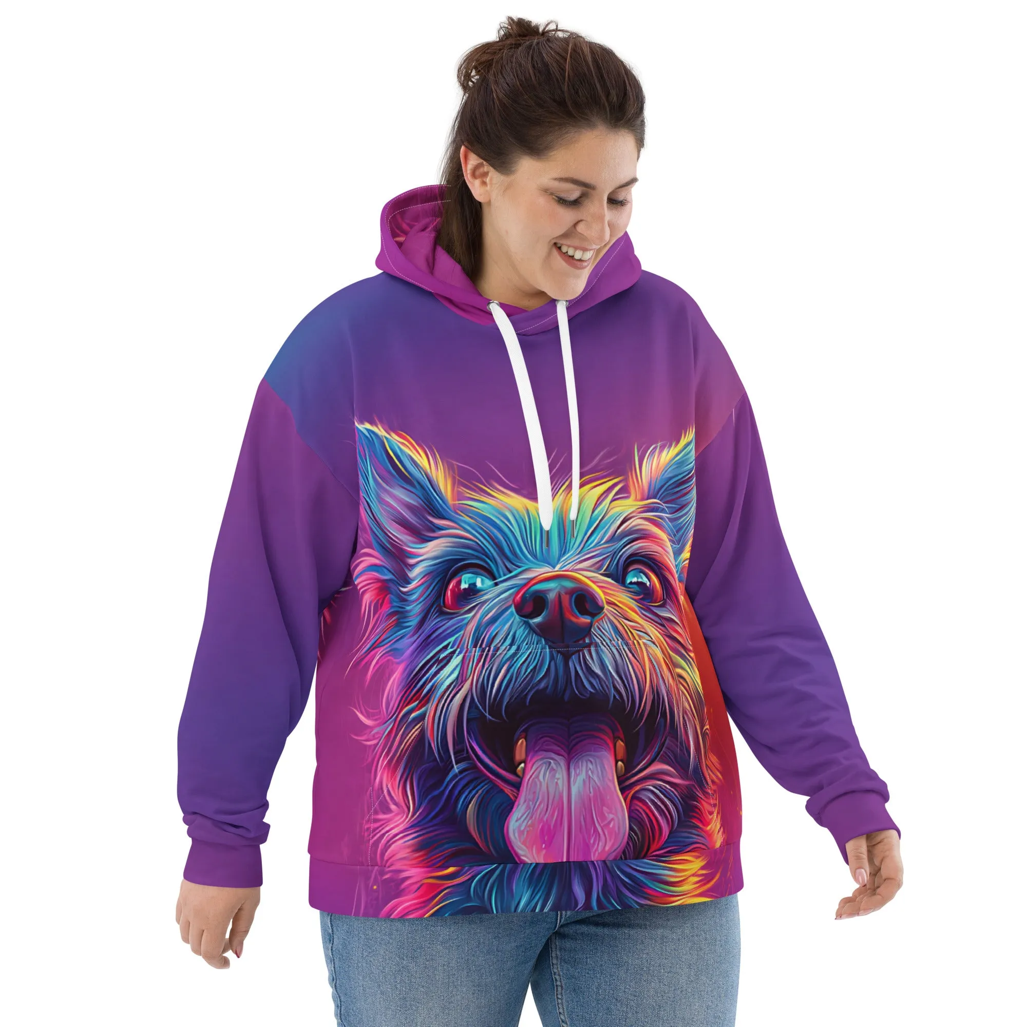 Playful Hues Unisex Hoodie