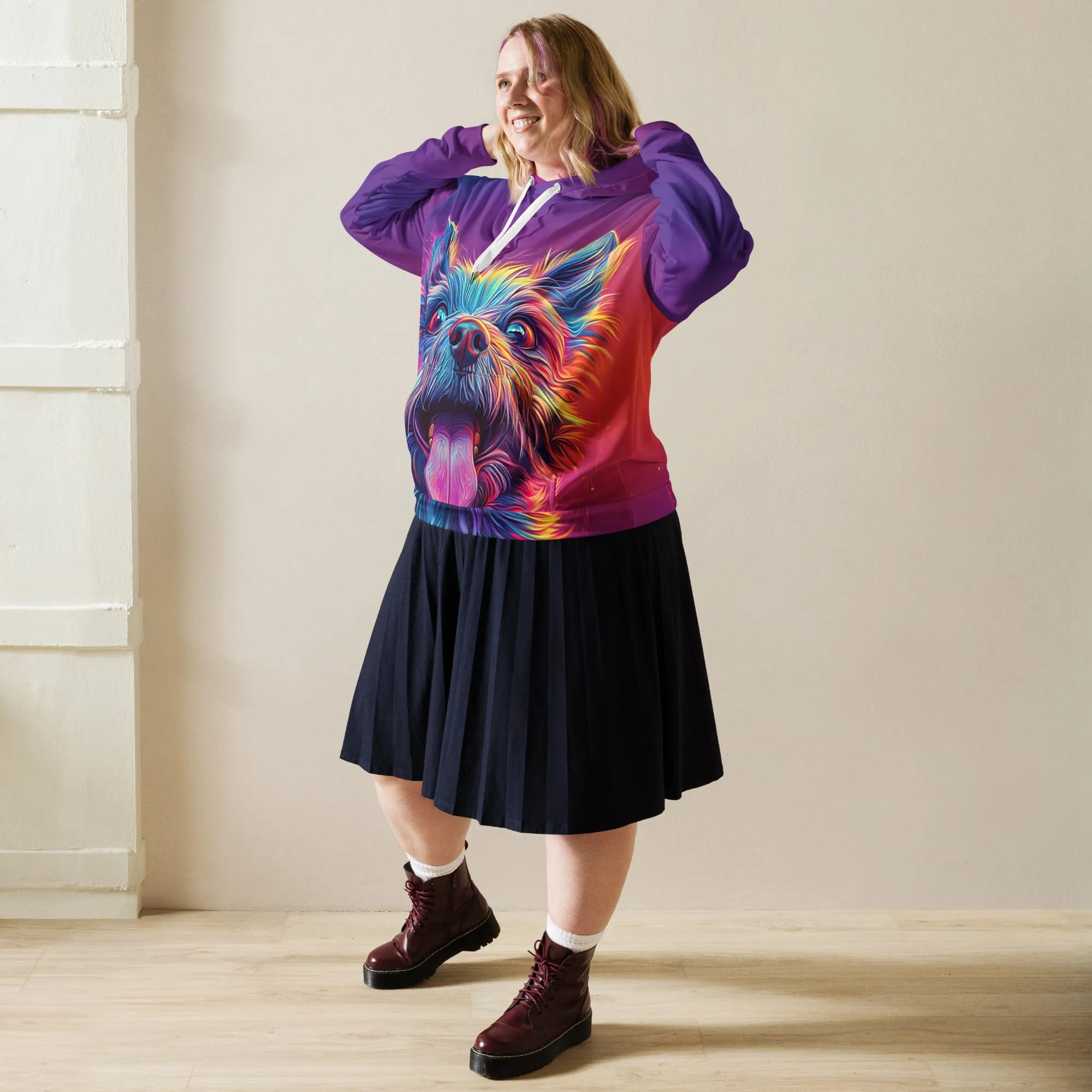Playful Hues Unisex Hoodie