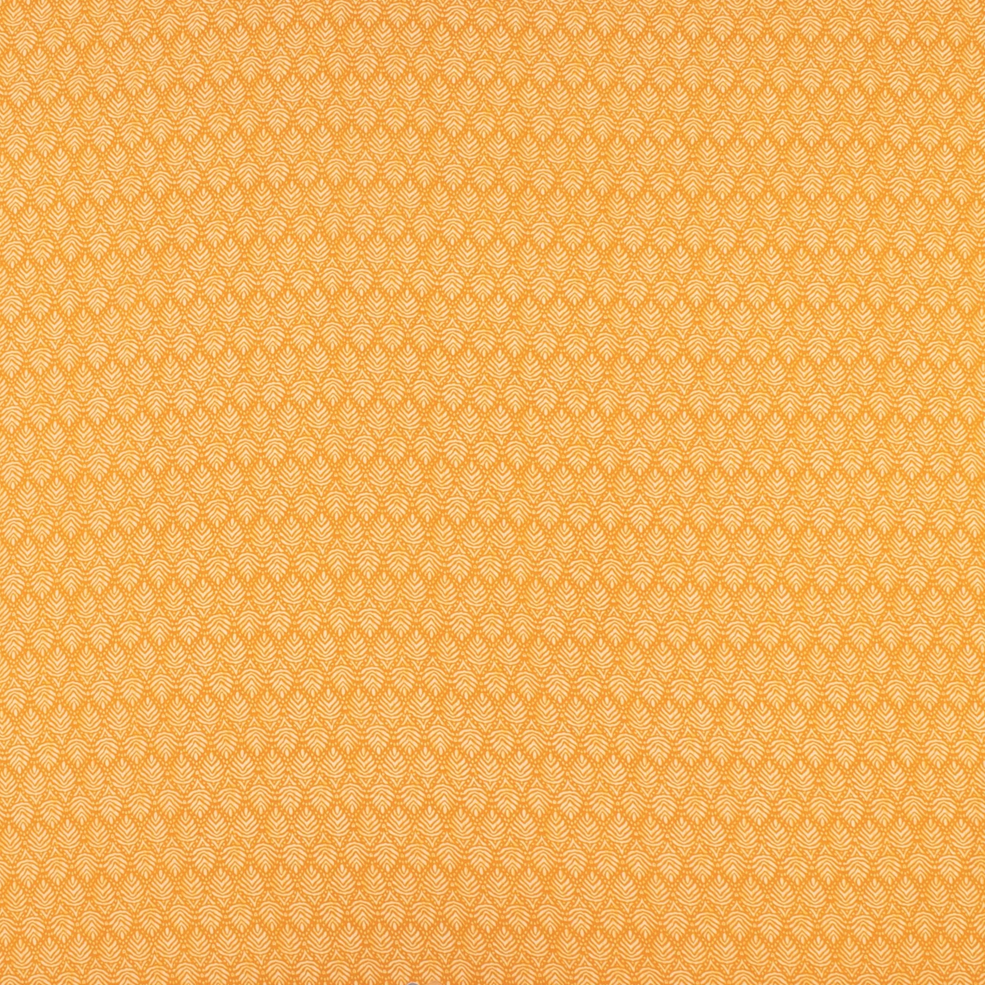 Printed Voile - KATIA - 006 - Ochre