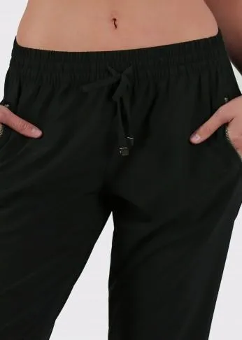 Relaxed Zip Jogger Pant - Charcoal