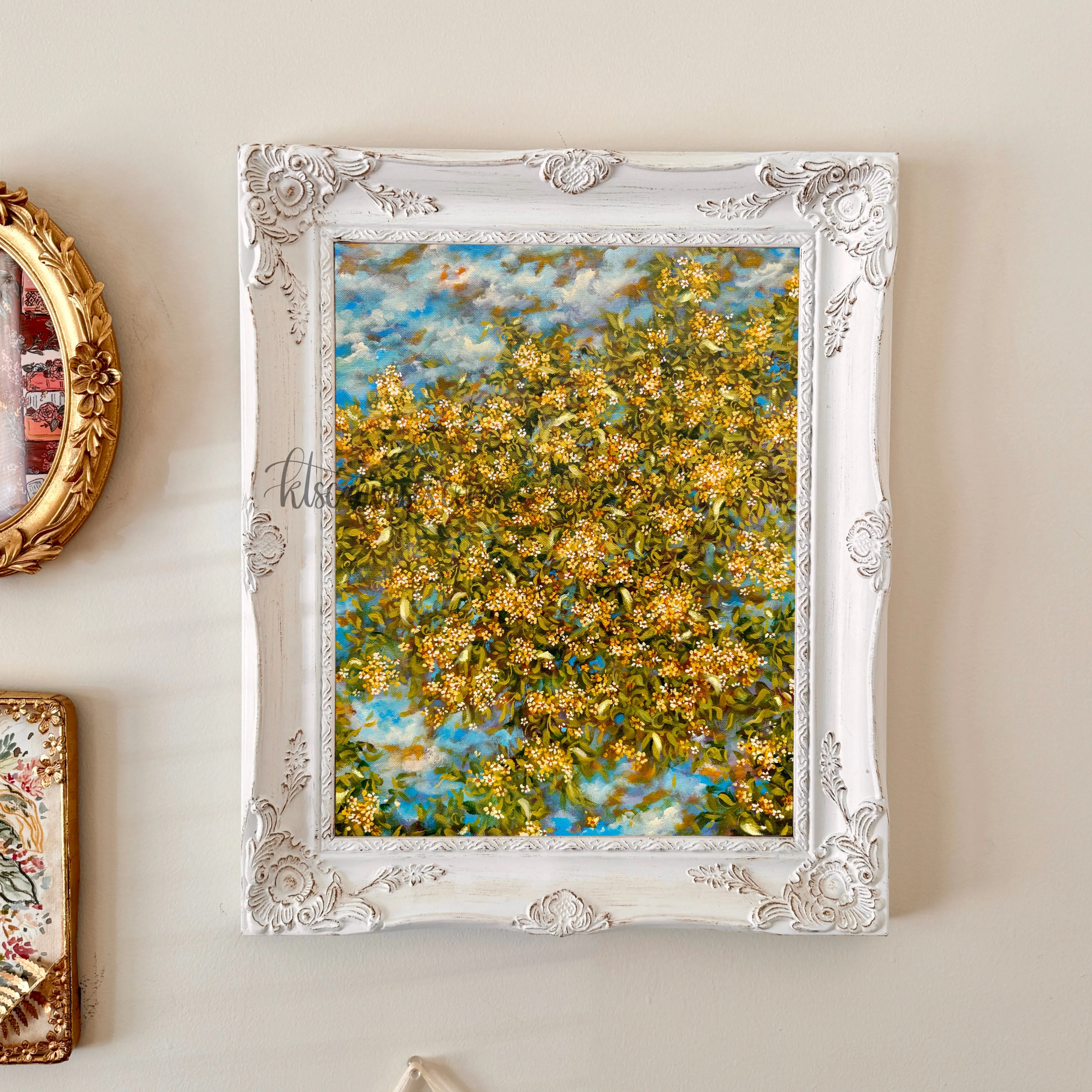 Sunny Day Florals Art Print