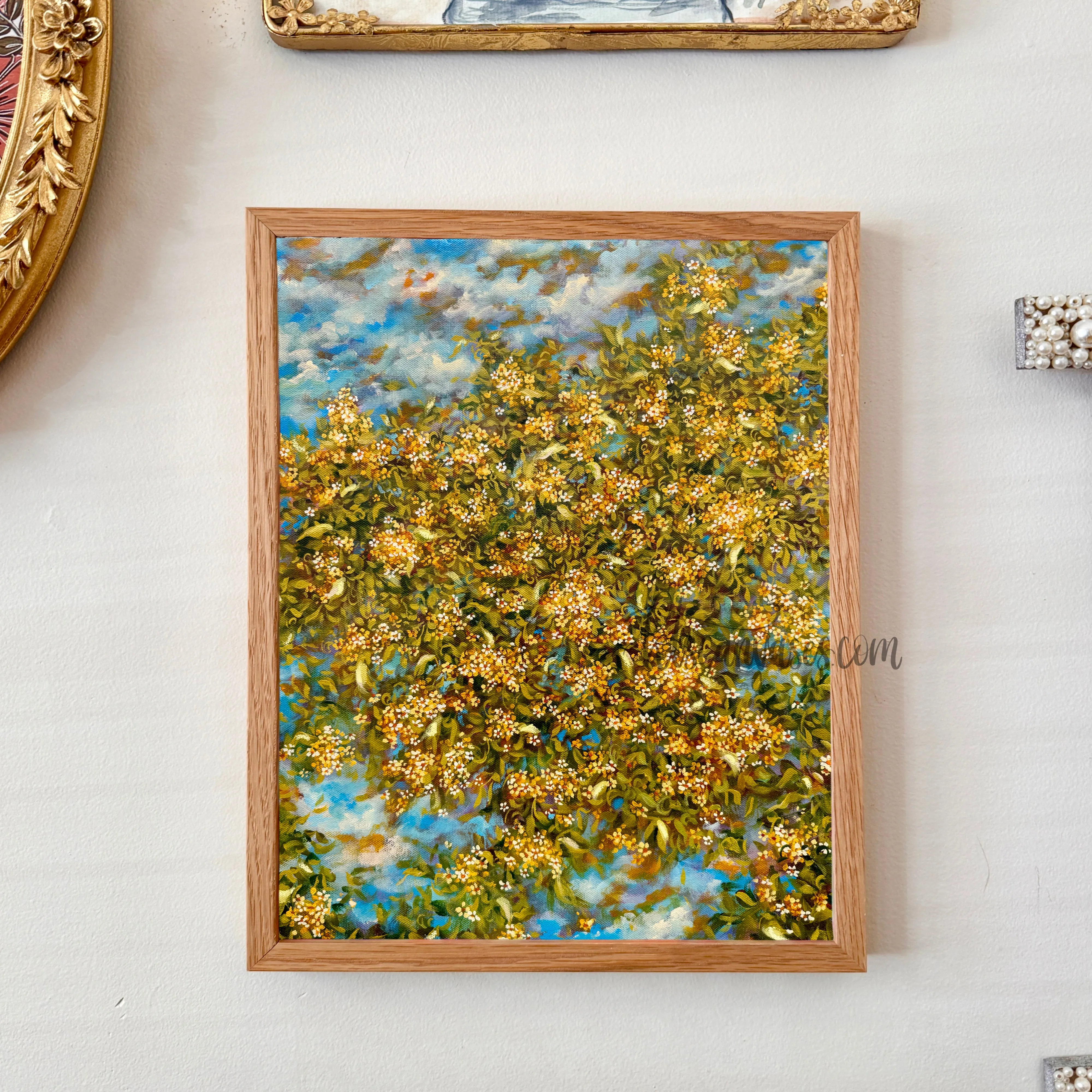 Sunny Day Florals Art Print