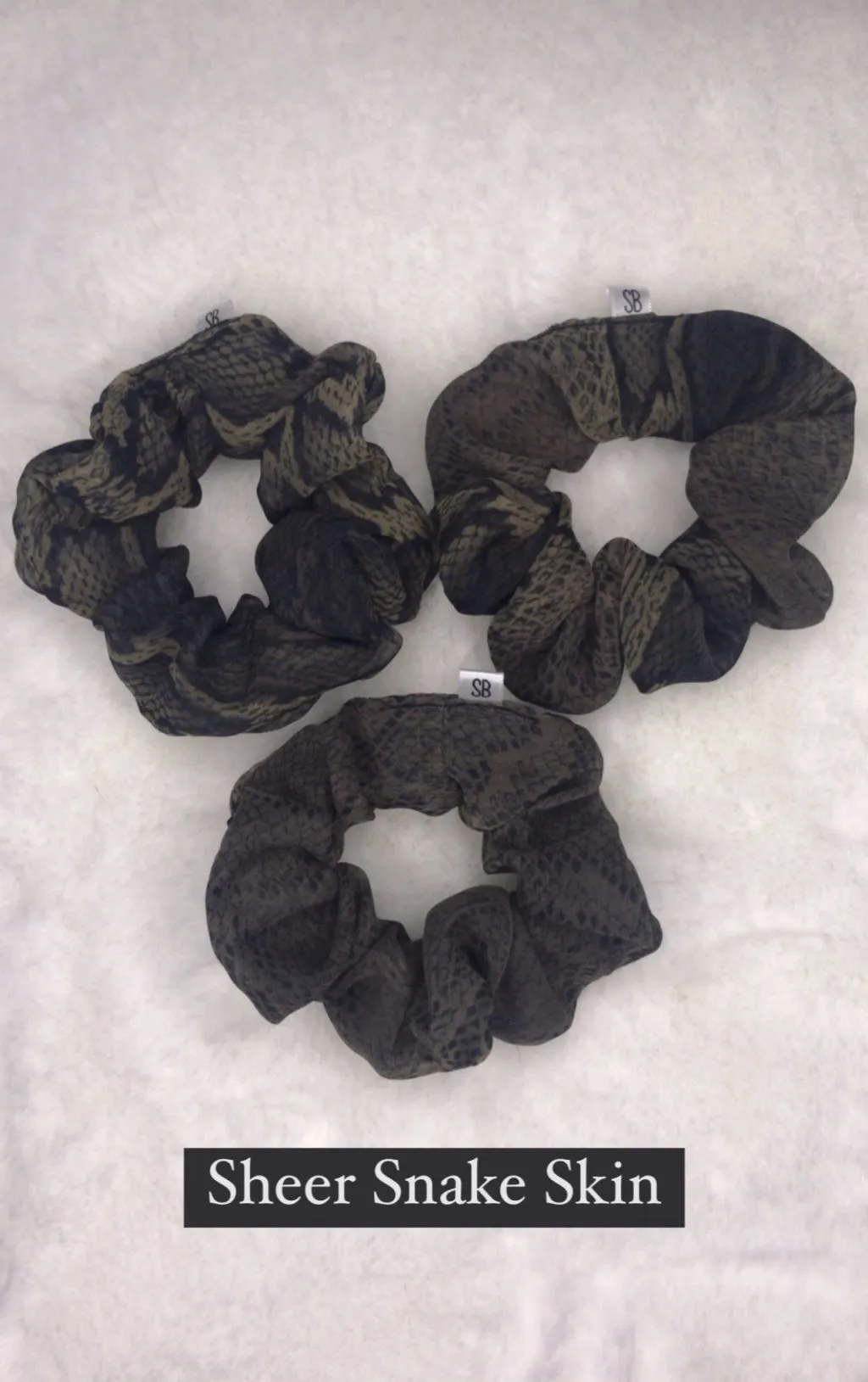 The Snug Bun Scrunchies