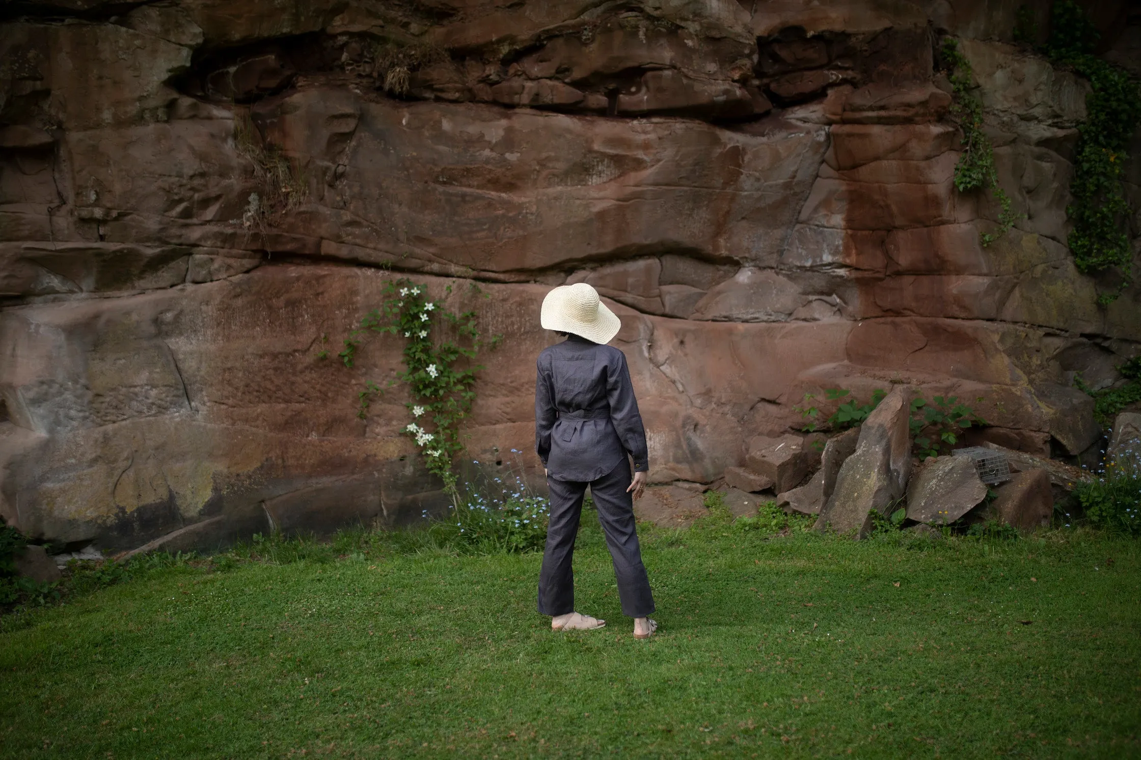 The Terra Tribe Charcoal Arizona Relaxed Shirt