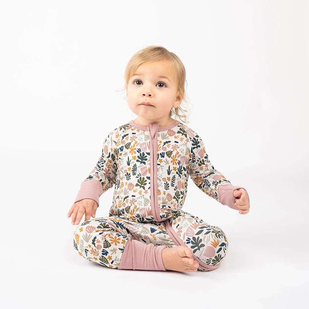 Tropical Paradise Bamboo Baby Pajamas